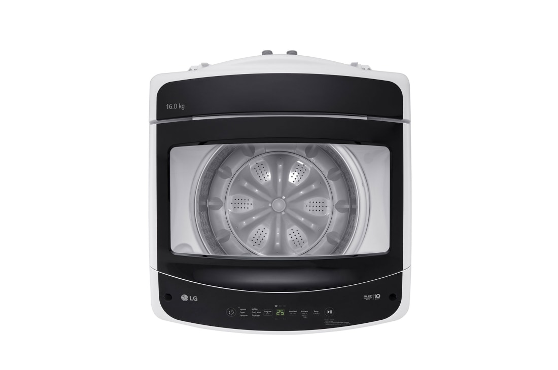 LG غسالة تحميل علوية بسعة 16 كغ ومحرك Smart Inverter، خاصية التشخيص الذكي، لون ابيض, top load, T16V1NDHT0, thumbnail 6