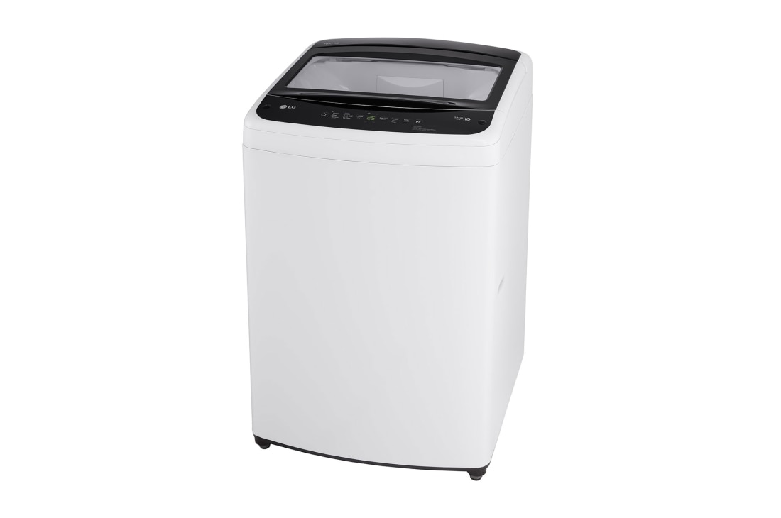 LG غسالة تحميل علوية بسعة 16 كغ ومحرك Smart Inverter، خاصية التشخيص الذكي، لون ابيض, right view, T16V1NDHT0, thumbnail 12