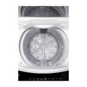 LG غسالة تحميل علوية بسعة 16 كغ ومحرك Smart Inverter، خاصية التشخيص الذكي، لون ابيض, front load, T16V1NDHT0, thumbnail 4