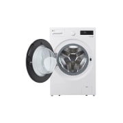 LG غسالة ونشافة ملابس بسعة 15 /8 كغ ومحرك الدفع المباشر، خاصية التشخيص الذكي، لون ابيض, wm, WDN1508WRP, thumbnail 2