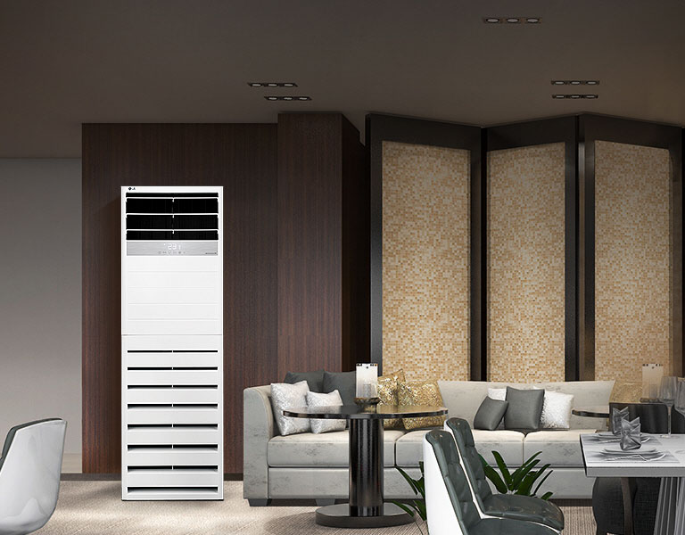 Floor standing 4 Ton AC with powerful air flow up to 20 meters & Ampere