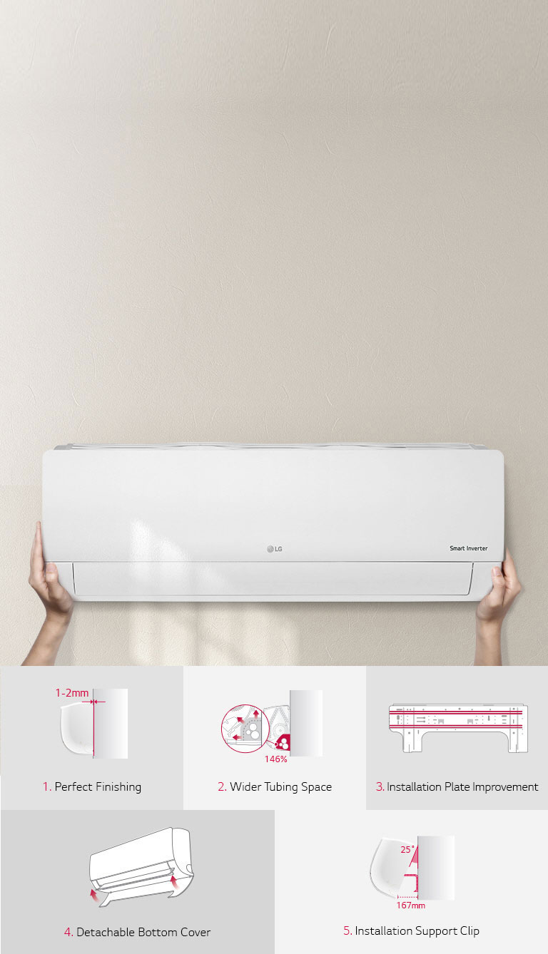 Lg 2 Ton Ac Unit Dualcool Ks H246k3b0 Lg Levant