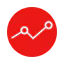 Woman using the LG ThinQ app with kW Manager to monitor energy usage and view consumption graphs on her phone.