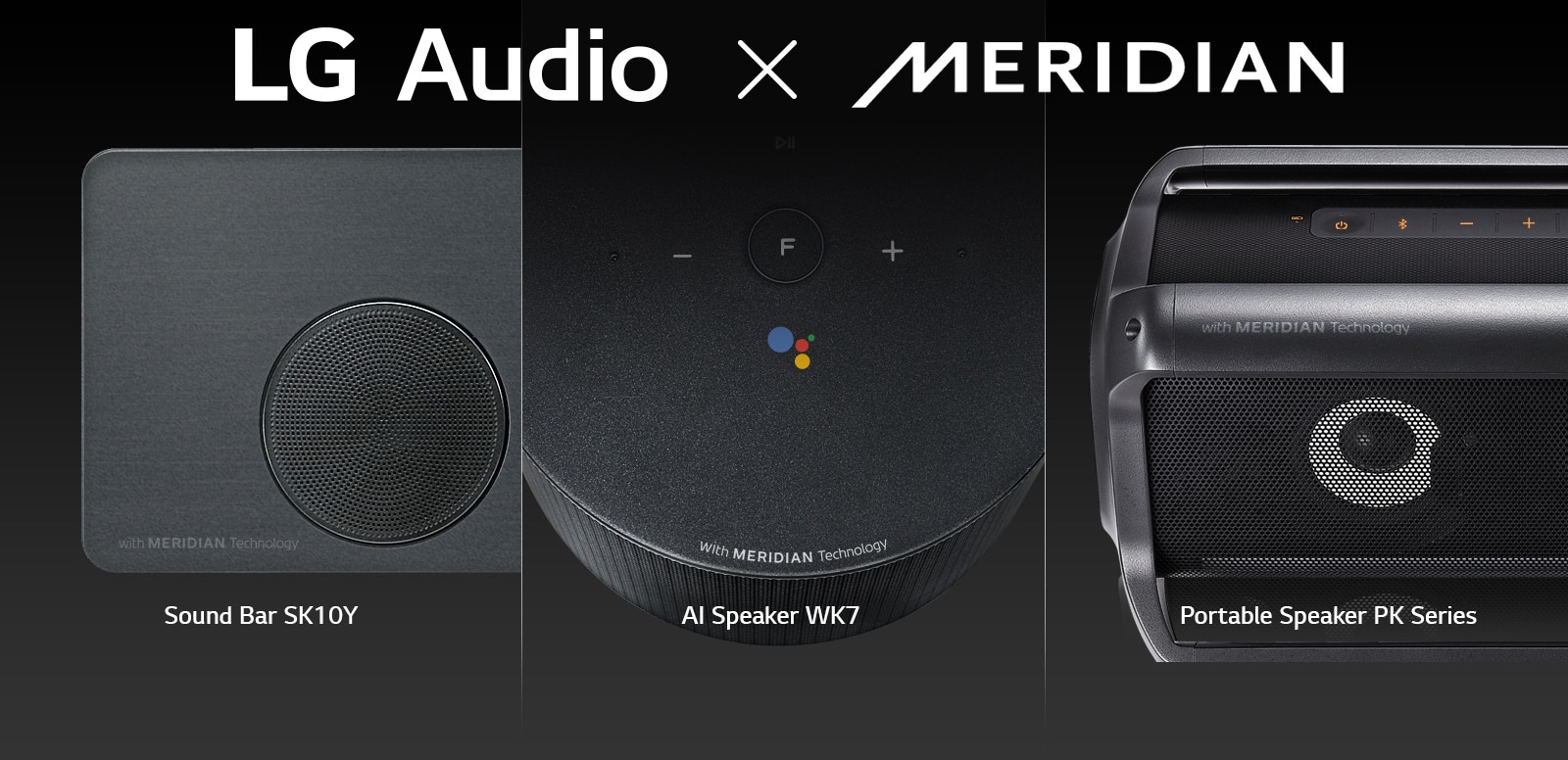 LG Partners with MERIDIAN Audio<br>1