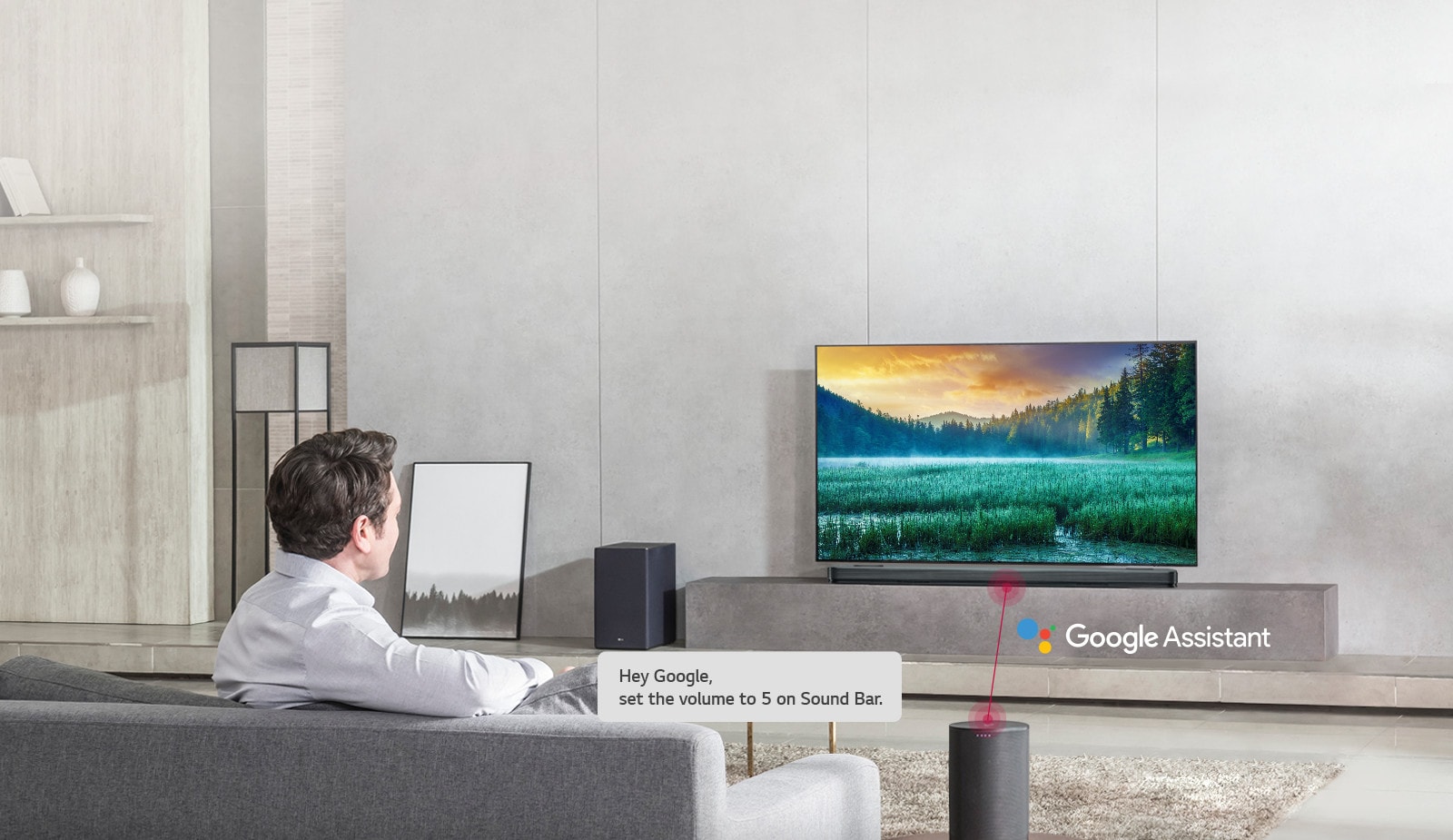 Works with the Google Assistant1