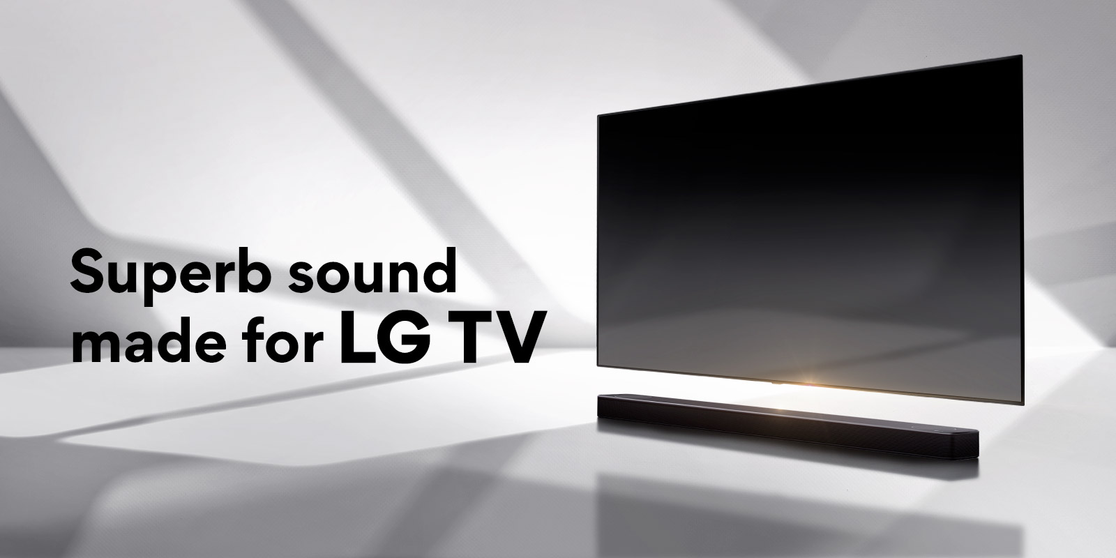 Superb sound, made for LG TV