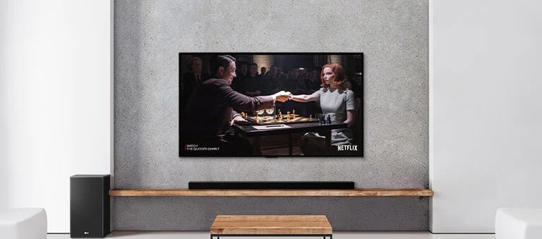 Incredible 3.1.2-channel sound