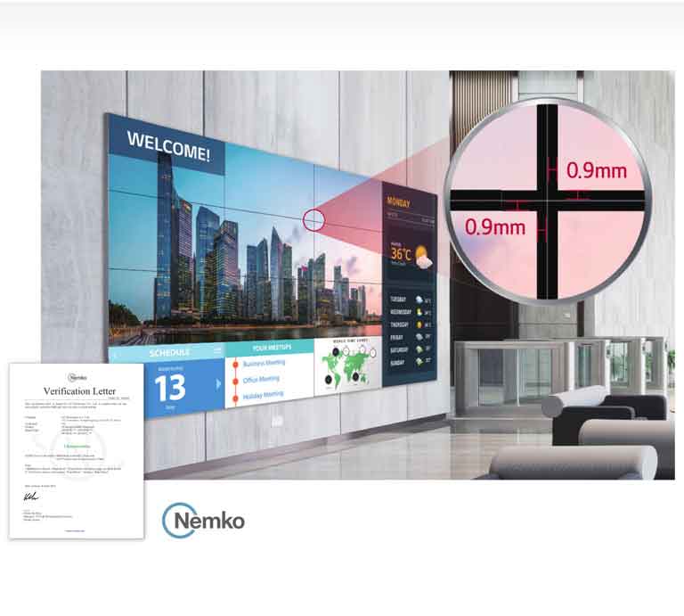 Seamless Large Screens with Extreme-Narrow Bezel2