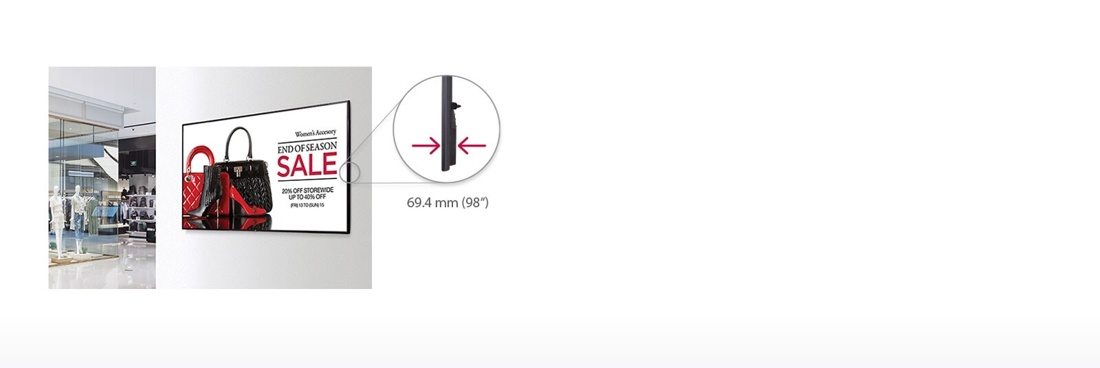 Slim and Tidy in Appearance<br>1