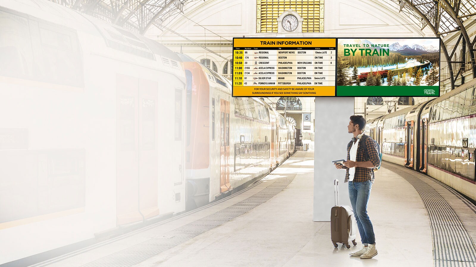 Smart Digital Signage with High Visibility1