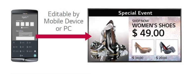 Embedded Template by SuperSign EZ2