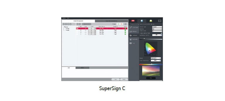 Free SuperSign C for Advanced Color Adjustment2