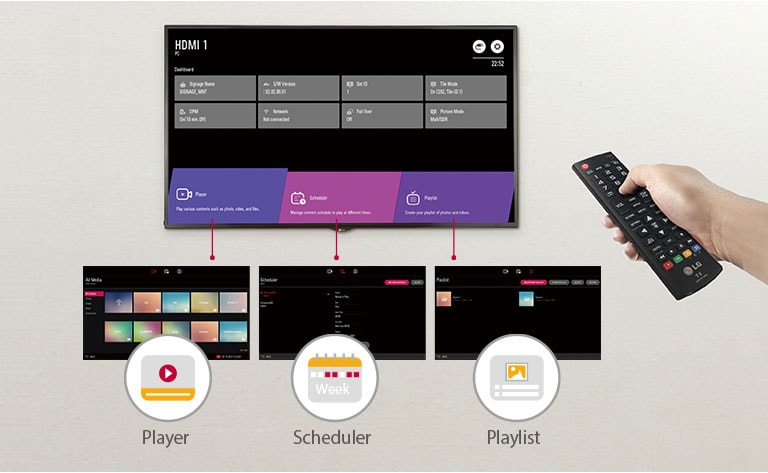 User-Friendly Menu for Digital Signage<br>2