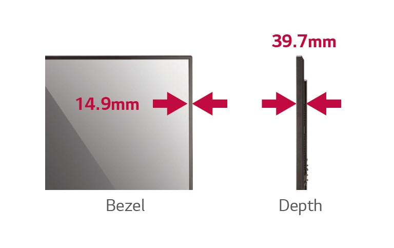 Slimmer Bezel & Depth2