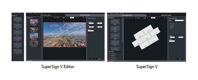 SuperSign V for Dynamic Layout2