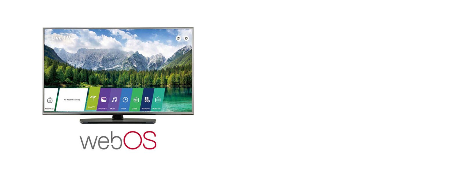 Smart TV by LG WebOS 4.0<br>1