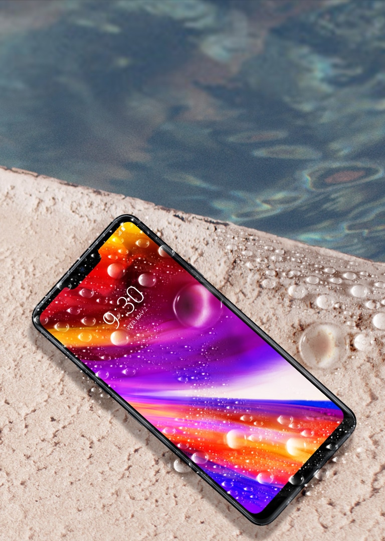 LG G7+ Smartphone Aurora Black | LG Levant