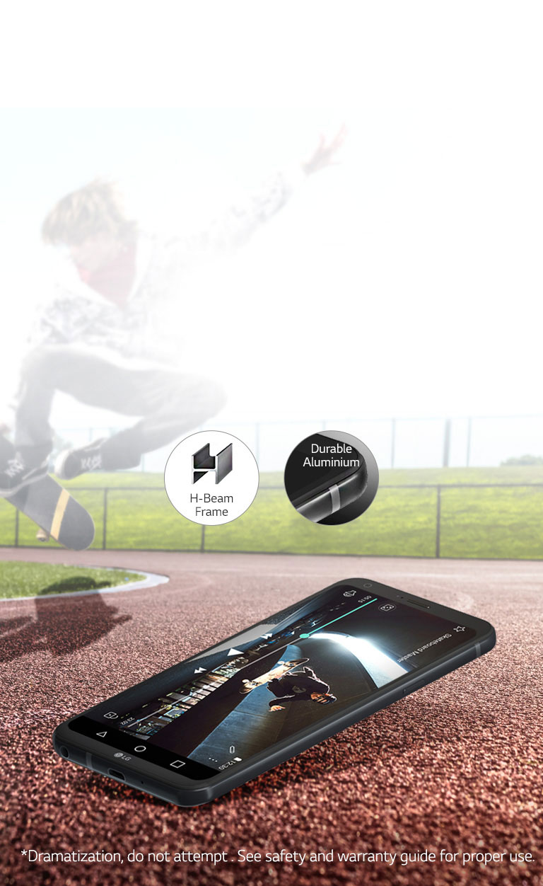 【美品】LG Q6｜32gb｜SIMフリー LG Q6 Smartphone 32 GB | Astro Black | LG Levant