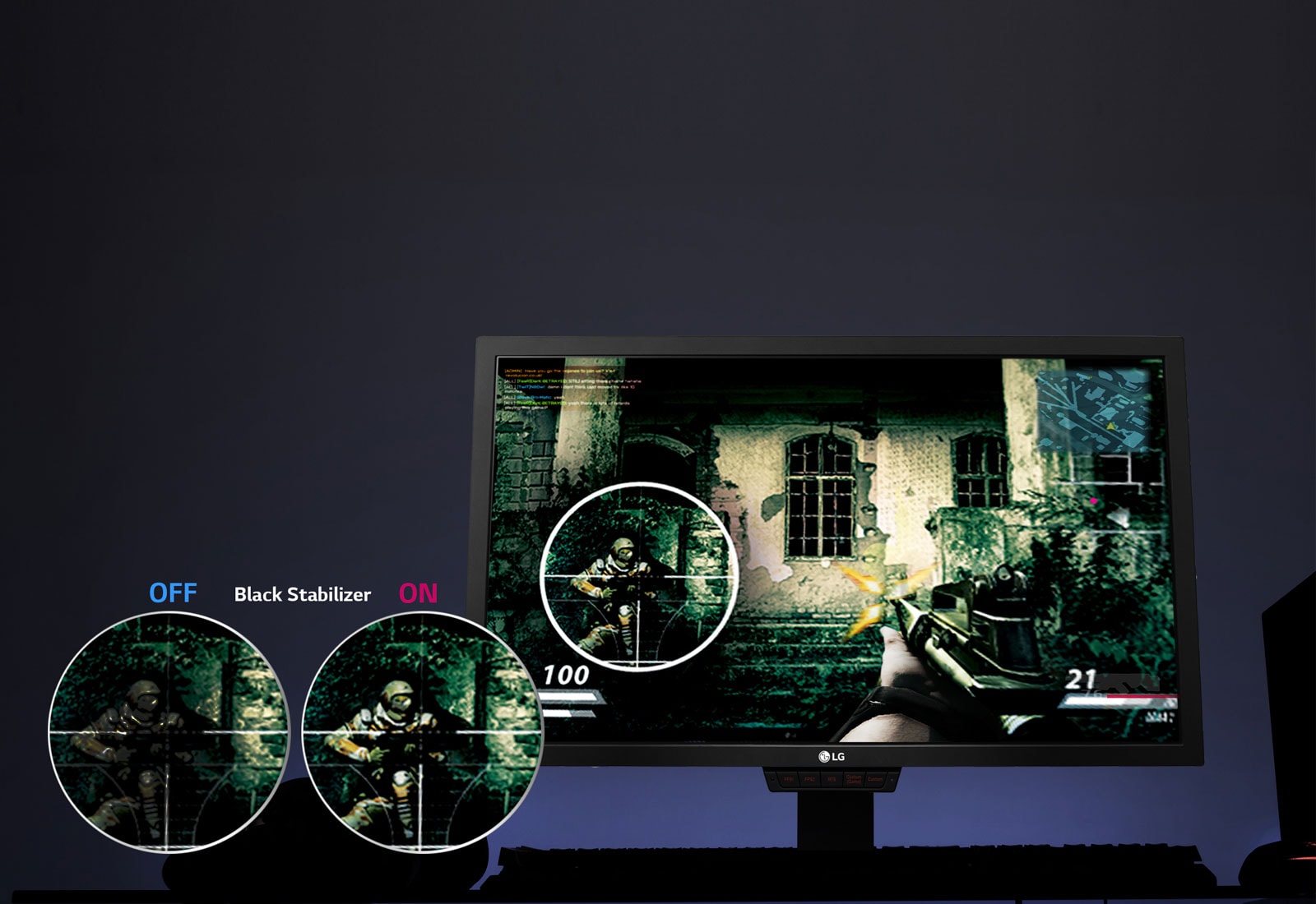 LG Full HD gaming Monitor | 24 Inch Screen | 24GM79G-B | LG