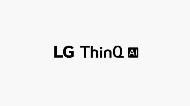 This card describes voice commands. LG ThinQ AI logo were placed.