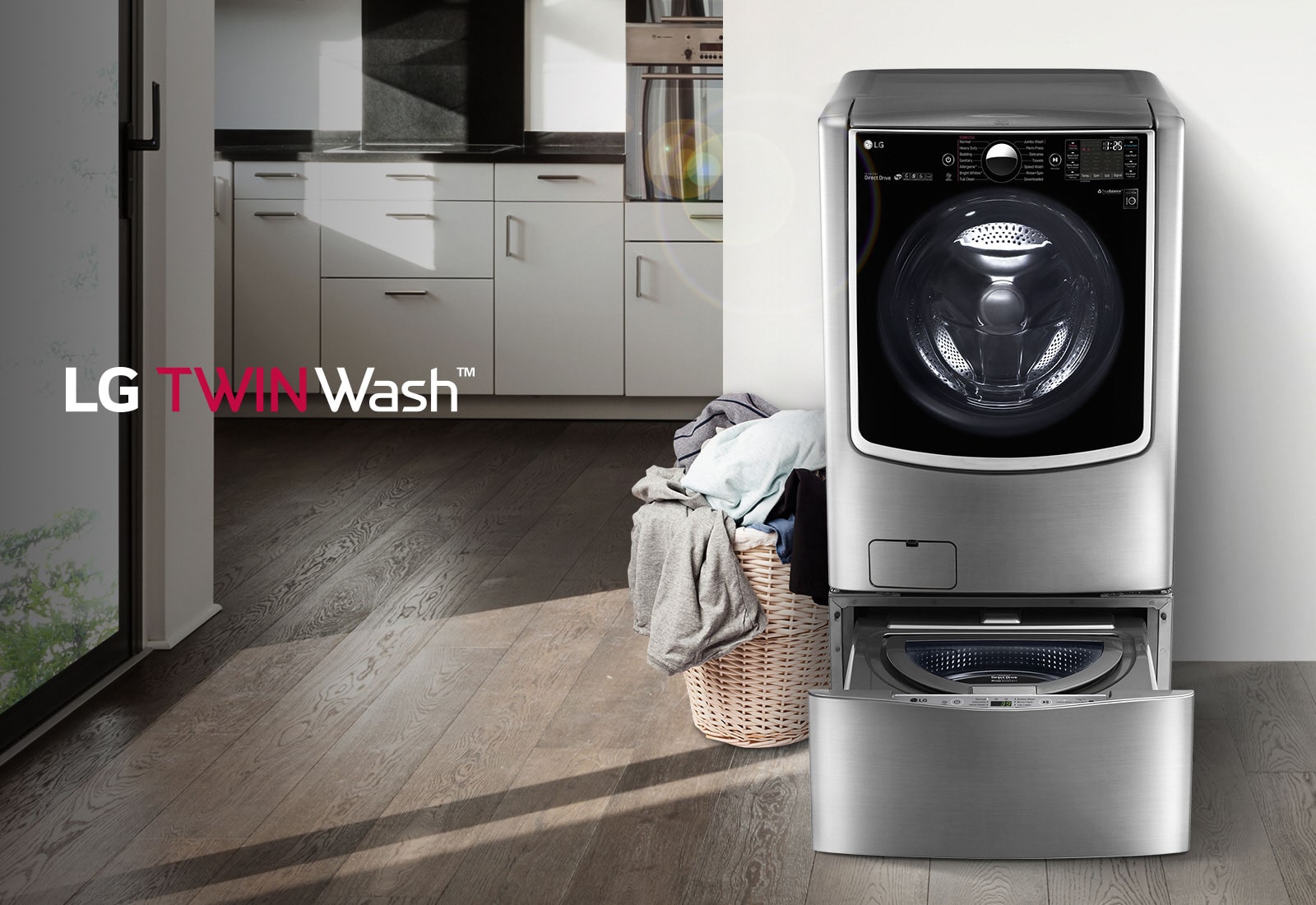 LG TWINWash| LG F70E1UDNK12| Zit.ng