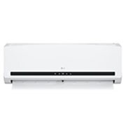 LG wall-mounted Air conditioner, Fast Cooling, Dual Sensing, Smart Operation, Anti Corrosion Gold Fin™, Auto Restart, LED Indication, front view with front opened, IQA18K, thumbnail 3