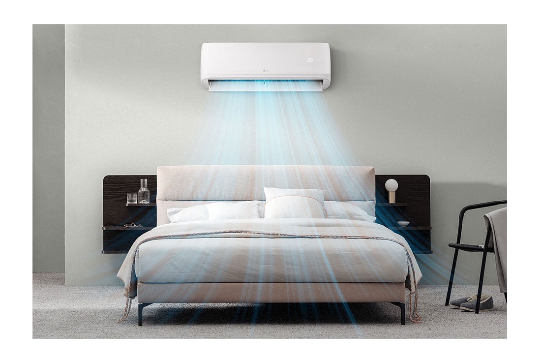 LG wall-mounted 1.5 Ton ON/OFF Air conditioner, Fast Cooling, Dual Sensing, Smart Operation, Anti Corrosion Gold Fin™, Auto Restart, LED Indication, LGC18T3, LGC18T3, thumbnail 14