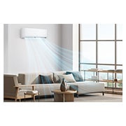 LG wall-mounted 1.5 Ton ON/OFF Air conditioner, Fast Cooling, Dual Sensing, Smart Operation, Anti Corrosion Gold Fin™, Auto Restart, LED Indication, LGC18T3, LGC18T3, thumbnail 13