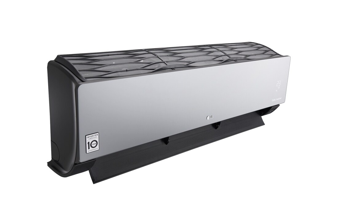 LG Dual Cool, 1.5 Ton Air Conditioner , Premium design , Energy saving & Fast Cooling, left side top perspective, ARTN19T4W, thumbnail 11