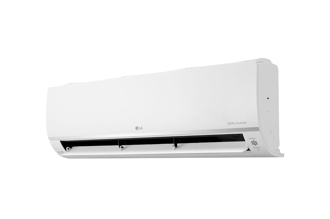 LG Dual Cool, 2 Ton Air Conditioner , Energy saving & Fast Cooling, right side door open view half door open, BMPN26T4W, thumbnail 12