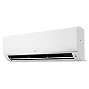 LG Dual Cool, 1.5 Ton Air Conditioner, Energy saving & Fast Cooling, Left side Perspective view with half open vents, BMPN19T4W, thumbnail 11