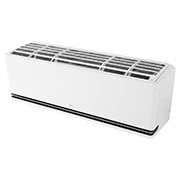 LG DUALCOOL AI 2 Ton Split Air Conditioner with Dual Inverter, Dual Vane, Soft Air , Ionizer , and Energy Saving&nbsp;, Angled top-front view of LG ai air conditioner with its top panel and grille visible, AIR-26T4W, thumbnail 13