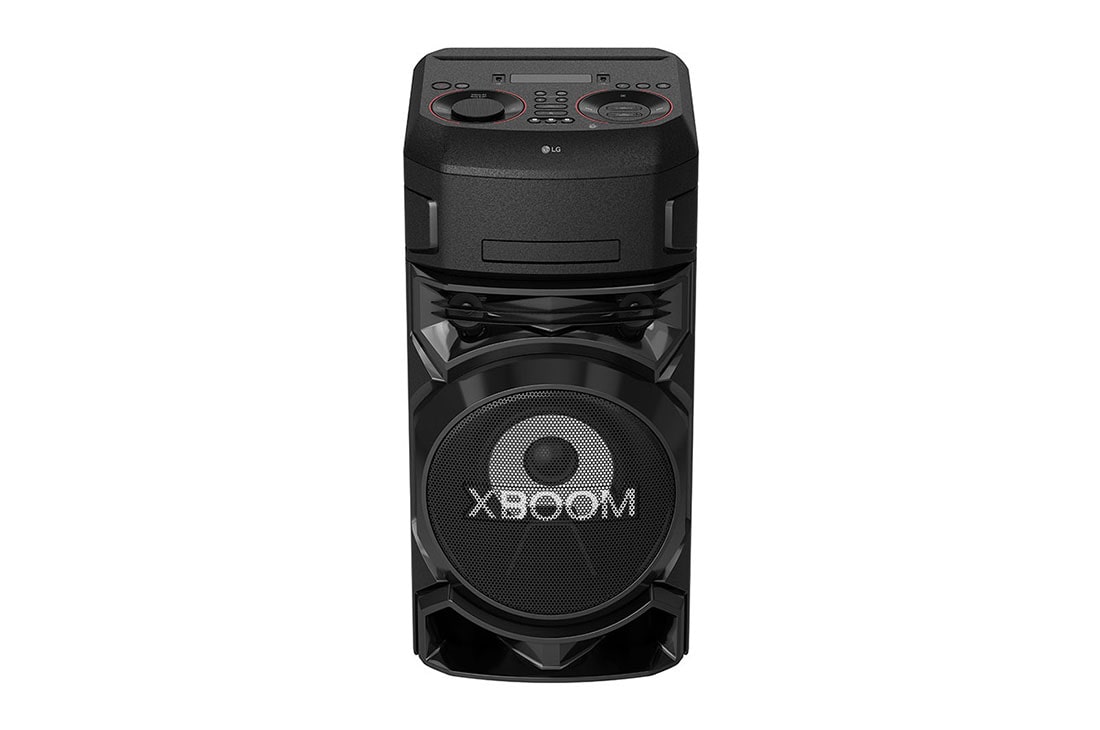 LG XBOOM ON5, DJ Audio System with Super Bass Boost, Party Strobe & DJ App, top -15 degree view, ON5, thumbnail 5