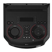 LG XBOOM ON5, DJ Audio System with Super Bass Boost, Party Strobe & DJ App, top controller close-up view, ON5, thumbnail 13