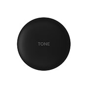 LG TONE Free HBS-FN6 Bluetooth® Wireless Stereo Earbuds (Black), A Top view of a closed cradle, HBS-FN6, thumbnail 3