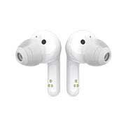 LG TONE Free HBS-FN6 Bluetooth® Wireless Stereo Earbuds (white), A front view of two earbuds' stems alligned next to each other, HBS-FN6, thumbnail 6
