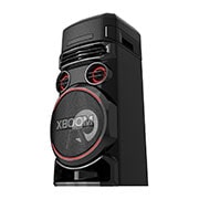 LG XBOOM ON7 500W One Body Speaker with Super Bass Boost, Karaoke & DJ Function, diagonal view with the right side forward, ON7, thumbnail 11