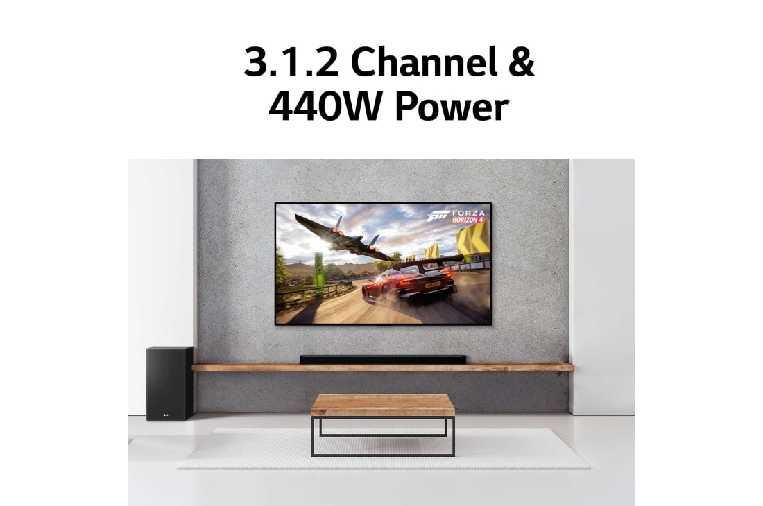 LG SP8A, 440W, 3.1.2ch with Meridian & Dolby Atmos® Soundbar, SP8A, SP8A, thumbnail 8