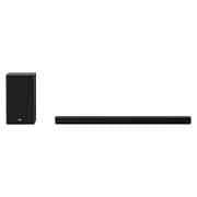 LG SP8A, 440W, 3.1.2ch with Meridian & Dolby Atmos® Soundbar, SP8A front view with sub woofer, SP8A, thumbnail 1