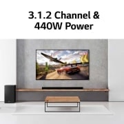 LG SP8A, 440W, 3.1.2ch with Meridian & Dolby Atmos® Soundbar, SP8A, SP8A, thumbnail 8