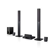 LG Powerful Sound 1,000W, 5.1CH Surround system. FM Radio, Bluetooth Music Streaming, Front view, LHD647, thumbnail 1