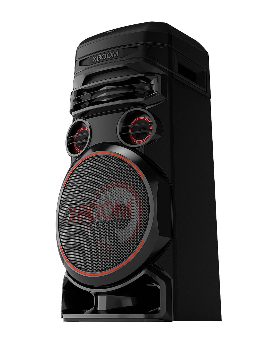LG XBOOM RNC7, low angle with right side forward, RNC7
