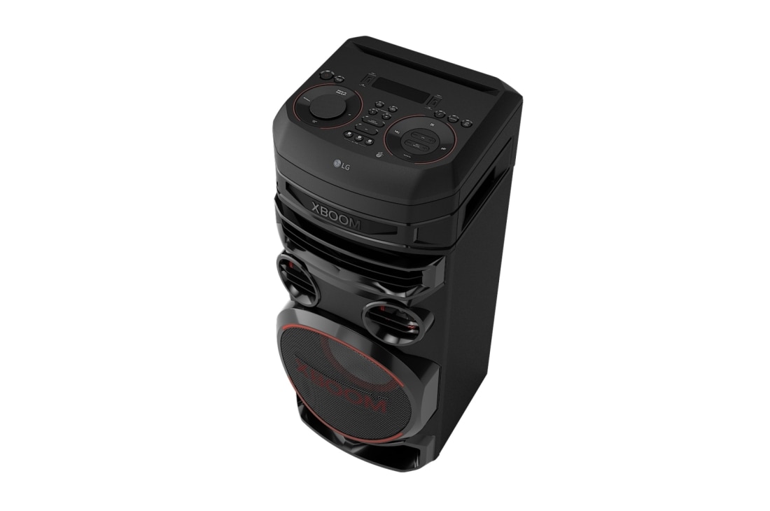 LG XBOOM RNC7, 45 degree top view with right side forward, RNC7, thumbnail 7