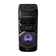 LG XBOOM RNC7, 45 degree top view with blue lighting, RNC7, thumbnail 10