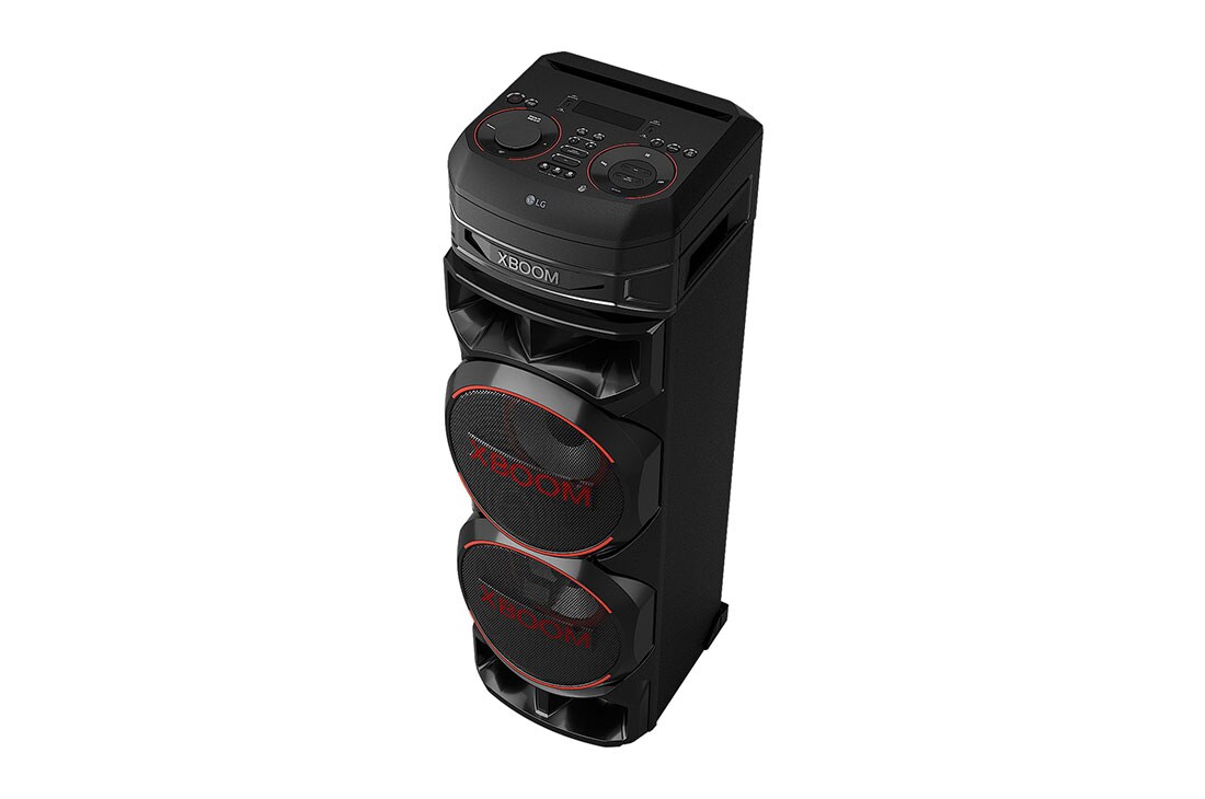 LG XBOOM RNC9, Left top perspective view, RNC9, thumbnail 7