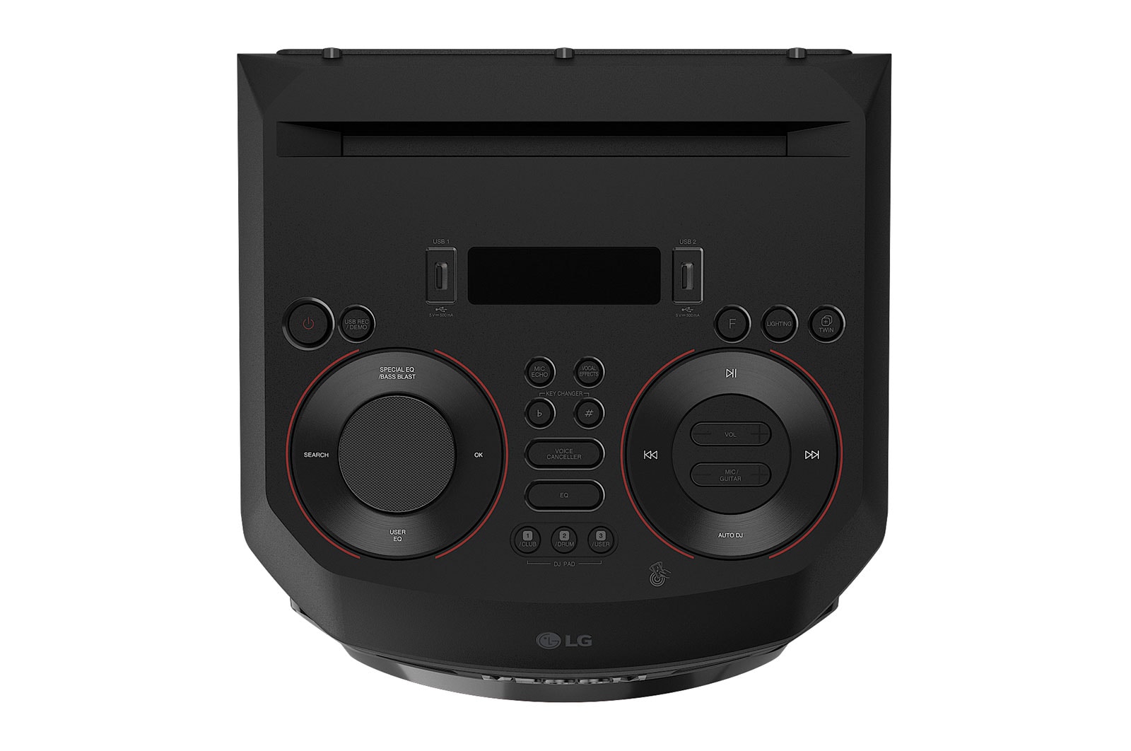 LG XBOOM RNC9, Cut image with top view, RNC9