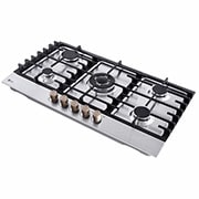 LG  LG Built-in 900mm Gas Cooktop ,5 Burners ,4.0kW cooking power Stainless Steel color , left, CG5Z3626S, thumbnail 3