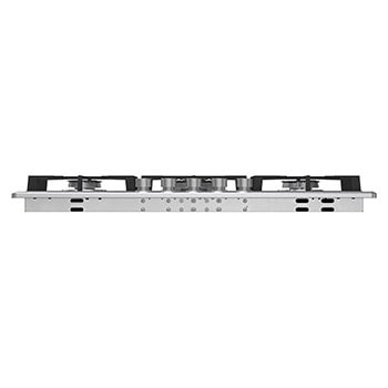 LG Built-In 90cm Gas Cooktop, 4.0kW Powerful Wok Burner Stainless Steel Finish, LG cooktop side view, CG5D3626S, thumbnail 14