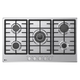 LG Built-In 90cm Gas Cooktop, 4.0kW Powerful Wok Burner Stainless Steel Finish2