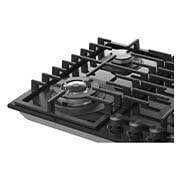 LG 60cm Built-In Gas Cooktop with Cast Iron Wok Grids and Black Tempered Glass , CG7D2414G, thumbnail 8